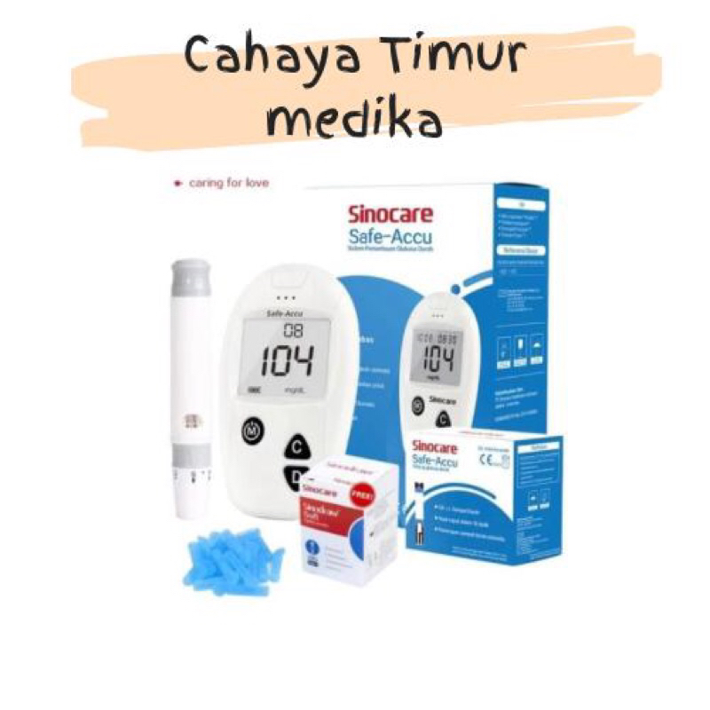 Alat cek gula darah Sinocare