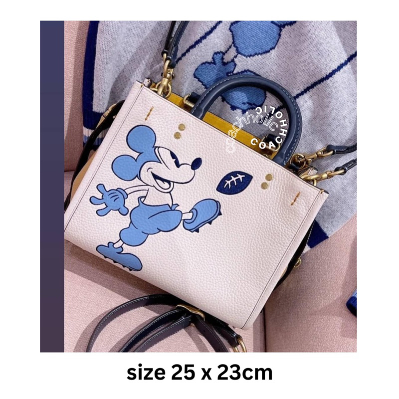 coach rogue 25 mickey original