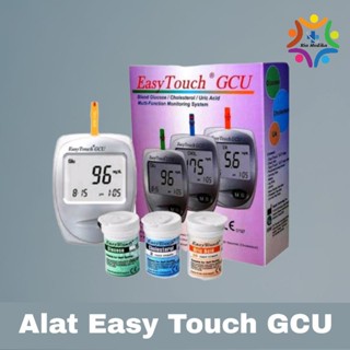 Jual Easy touch GCU 3 IN 1 Alat ET GCU Alat Cek Gula Easy Touch ...