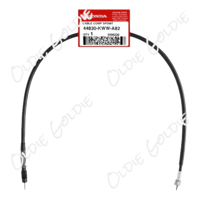 44830-KWW-A82 Kabel Spedo Meter Revo 110 2011 2012 Supra X 125 Helm in AHM 44830KWWA82