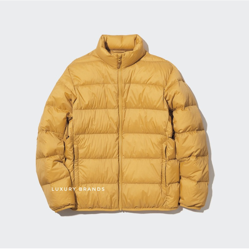 Jaket Bulu Angsa UNIQLO Original Ultra Light Down Jacket Yellow