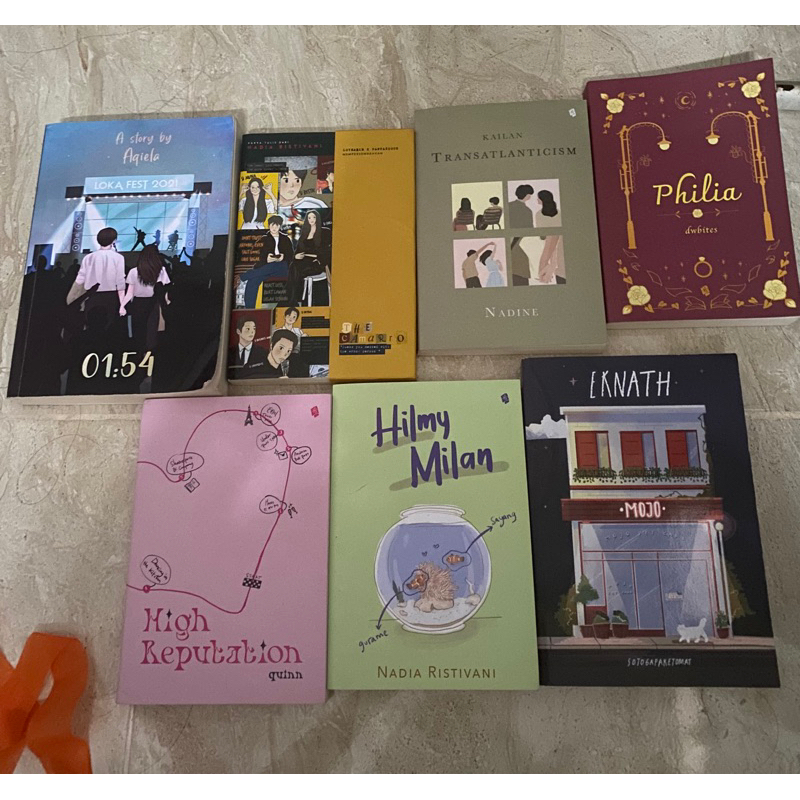 Preloved buku novel au vow 01:54 the camarro transatlanticism philia high reputation hilmy milan ekn