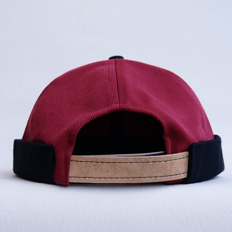 Peci Miki hat Kopiah UAS Peci Miki hat Dewasa - Merah List Hitam