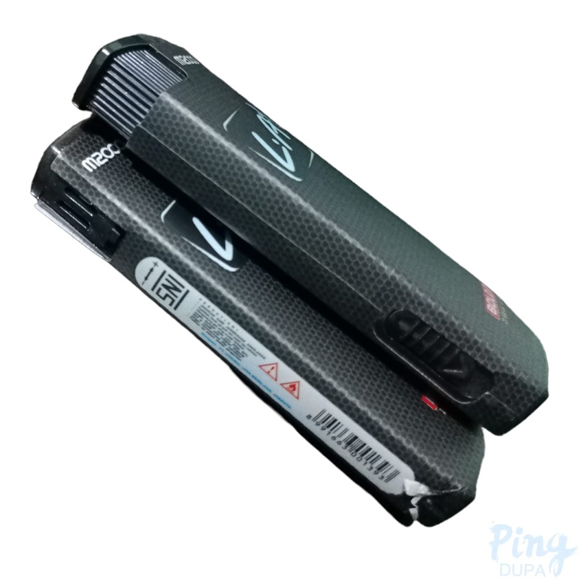 Korek Api Bara Senter Hitam Limited Edtion Bisa Diisi Ulang M2000