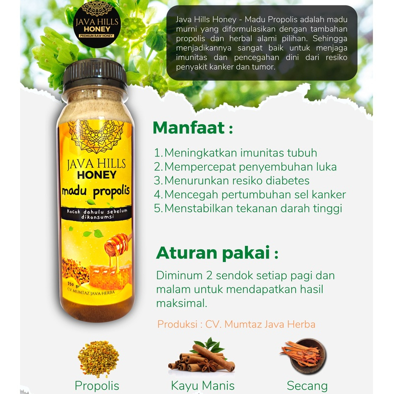 

Madu Propolis 330 gr - Madu murni + propolis | by Java Hills