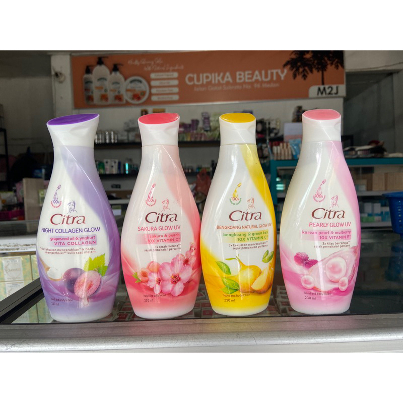 &lt;cb&gt; || 230 ml citra handbody lotion || lotion citra 230 ml bengkoang || lotion citra 230 ml pearly || lotion citra 230 ml sakura || lotion citra 230 ml night nourish