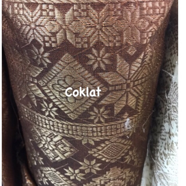 Bahan songket/Kain songket semi Palembang