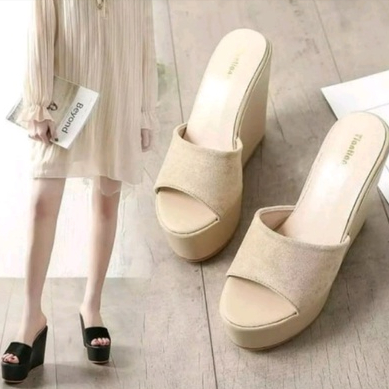 Wedges Wanita Tinggi 9 cm