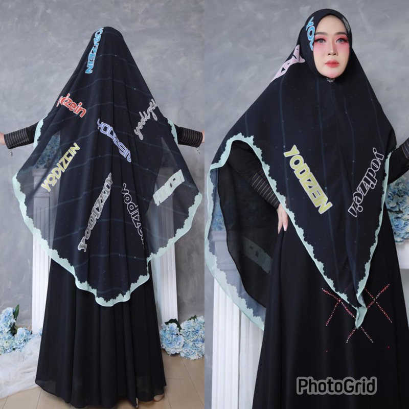 Dress zahrani set original by yodizein syar’i