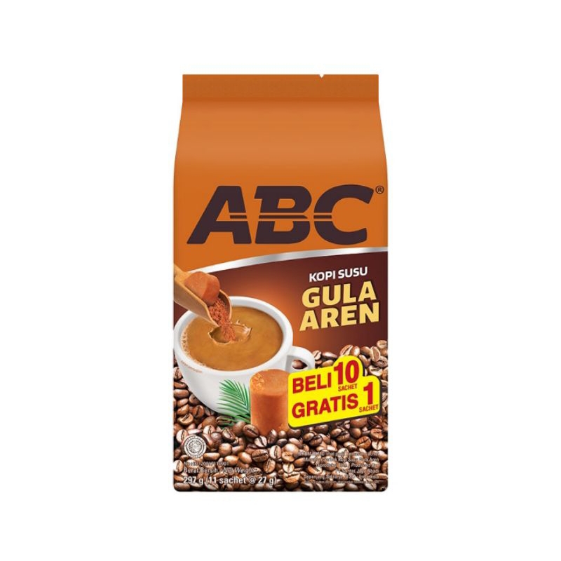 

ABC Kopi Susu Gula Aren 11x27g