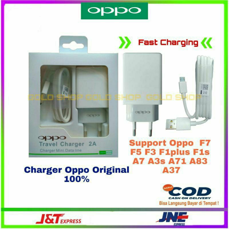 Charger OPPO 2A Original Travel Charger OPPO 2A Micro USB