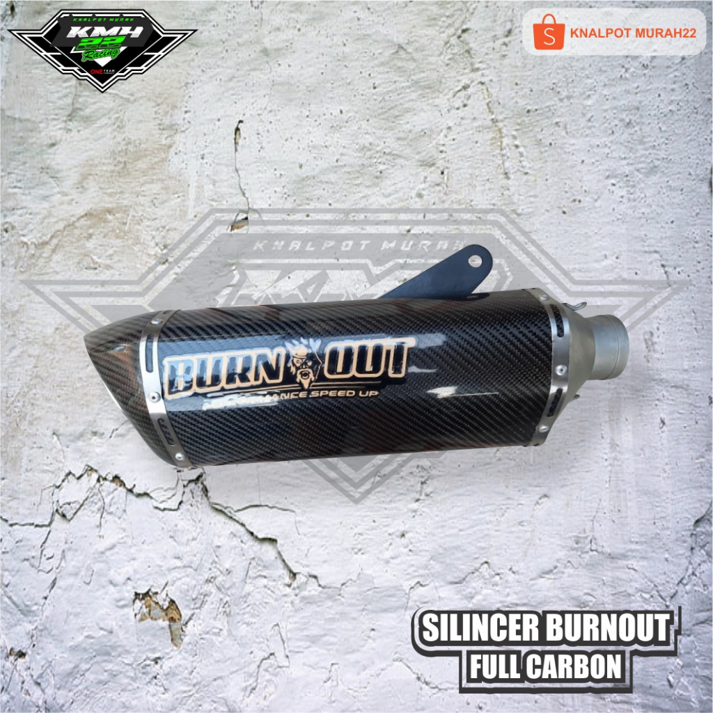 Knalpot Silincer Burnout Full Carbon Best Quality
