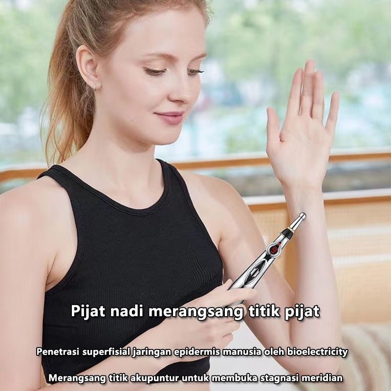Akupuntur pen terapi massager pen Electronic Acupuncture Pen Electric pijat