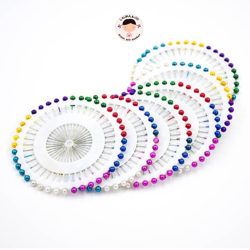 ECER JARUM PENTUL BULAT 1 LEMPENG KEPING