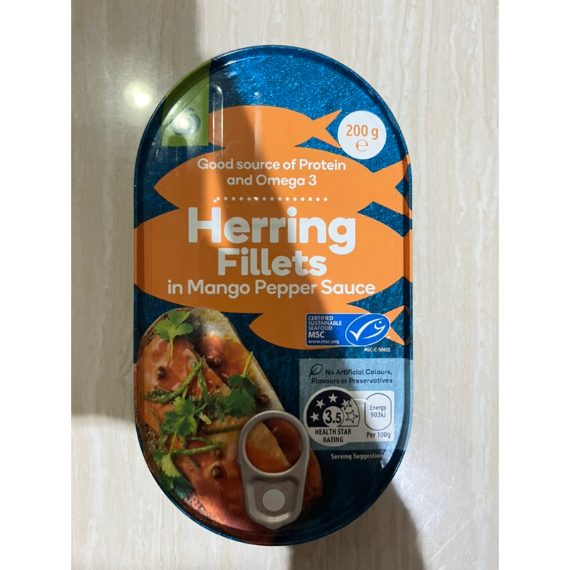 

Herring Fillets Kaleng 200 gram siap makan