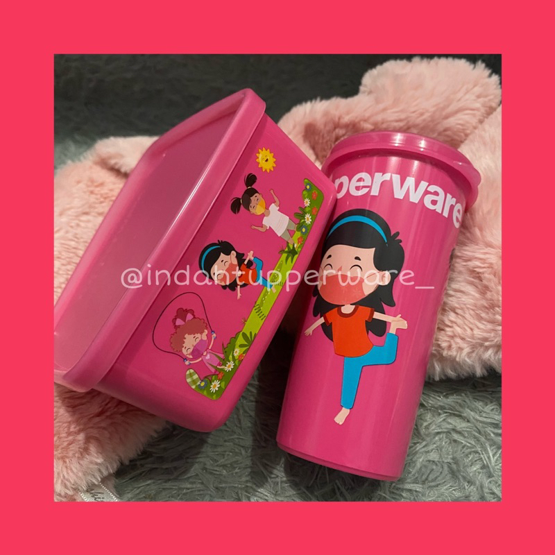 Tupperware Aku Anak Sehat Lunch Set