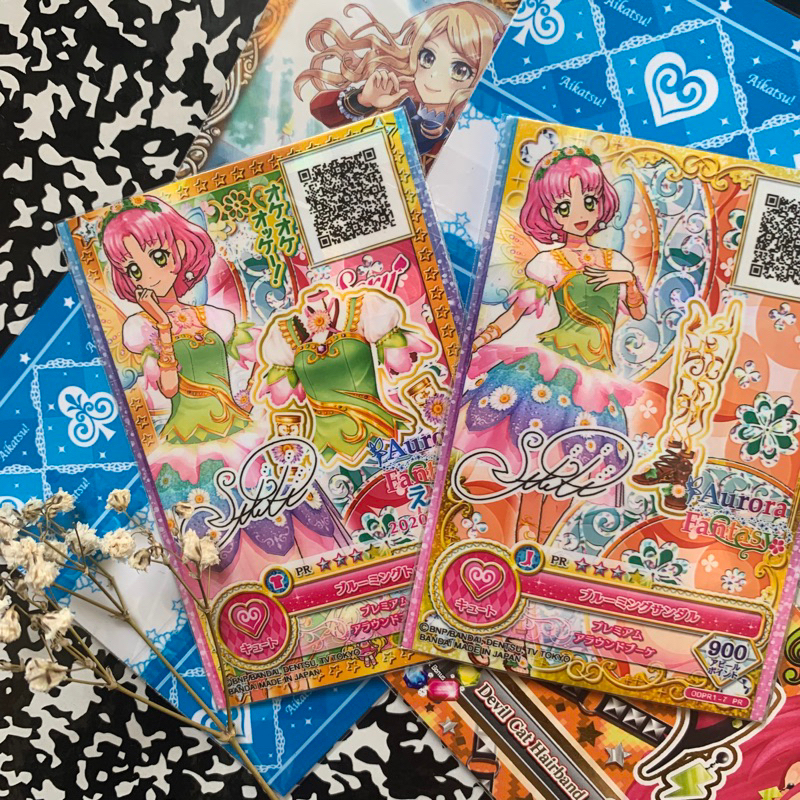 Kartu Aikatsu On Parade Premium Aurora Fantasy + Sign