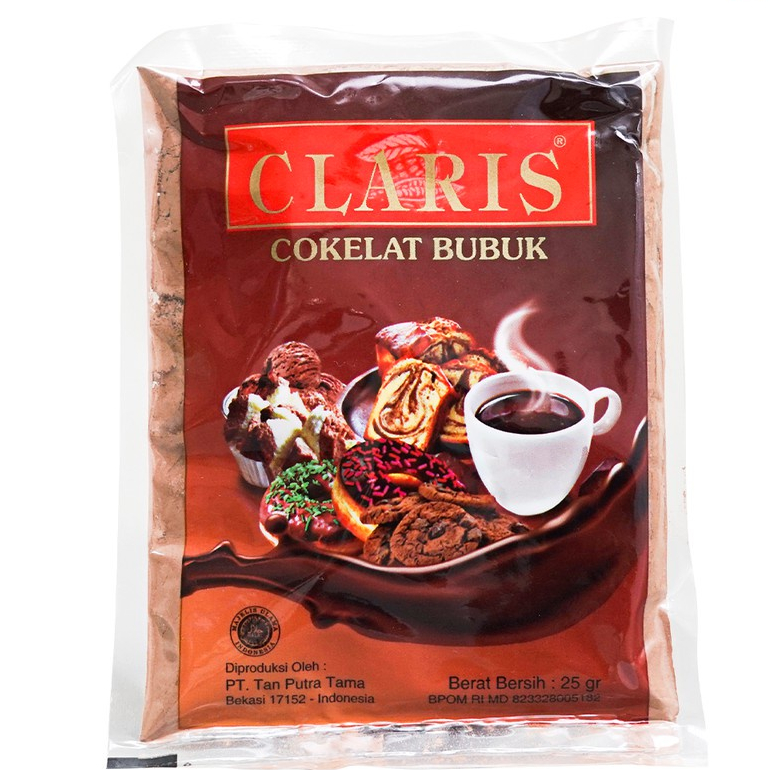 

CLARIS COKLAT BUBUK BKS 25 GR