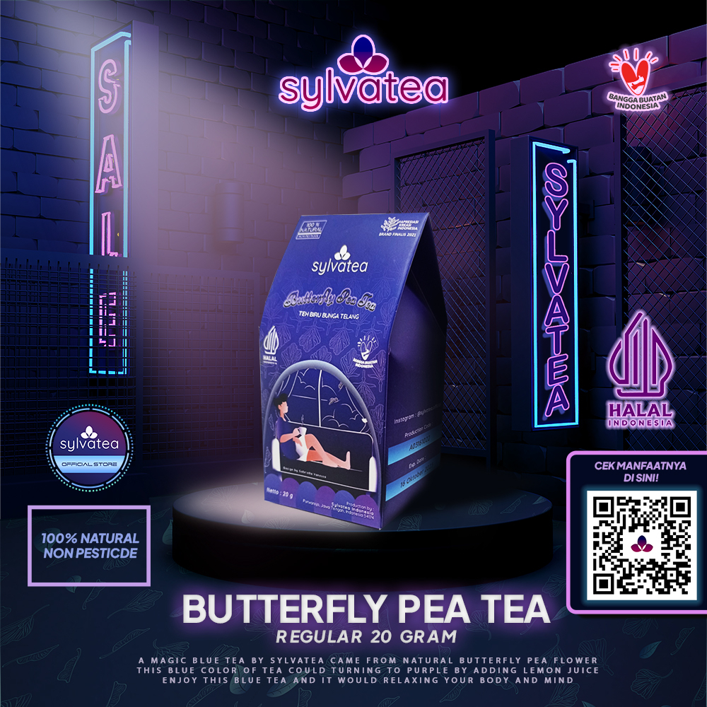 

Teh Bunga Telang | Teh Biru | Blue Tea | Butterfly Pea | Paper Pouch | Ekonomis 20 gr