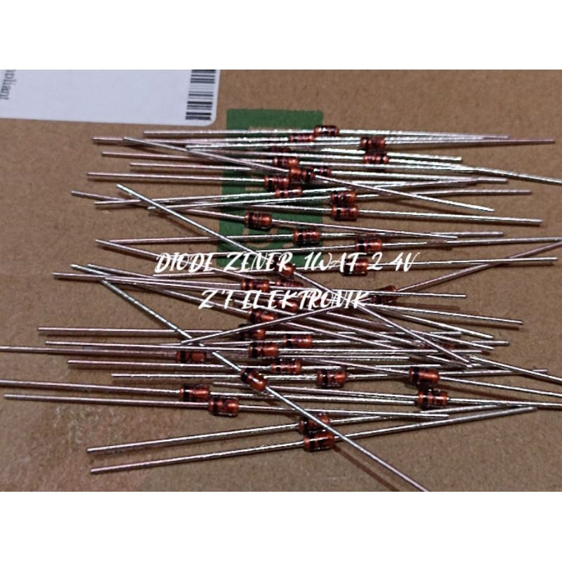 DIODE ZENER 1WAT 24V. 10pcs