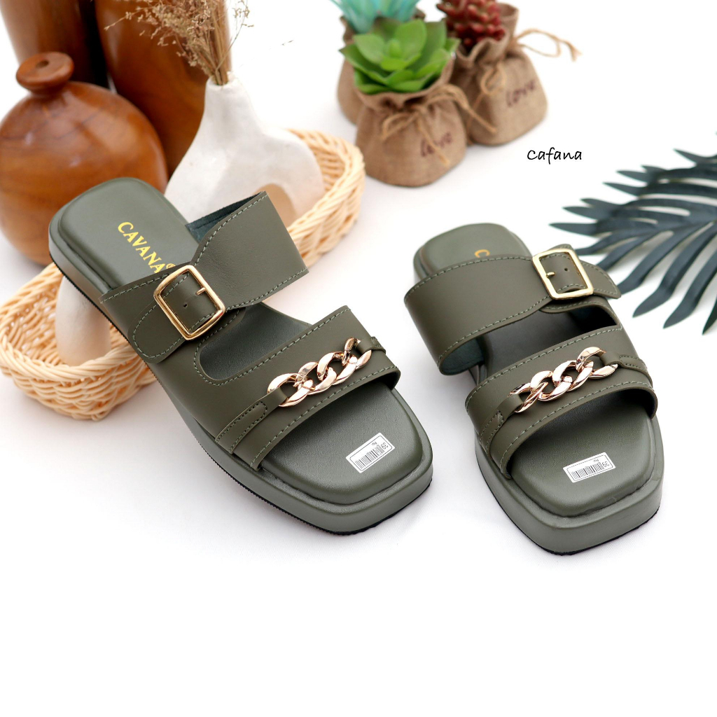 Sandal Wanita Slop Thania SDL139