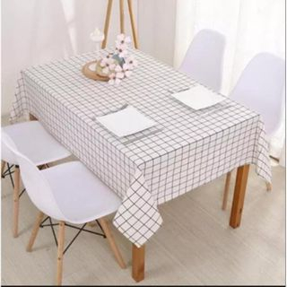 Sgmshop Taplak Alas Meja Anti Air 130x140 Waterproof PEVA Table Cloth