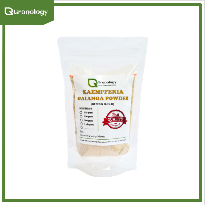 Kencur Bubuk / Kaempferia Galanga Powder (100 gram) by Granology