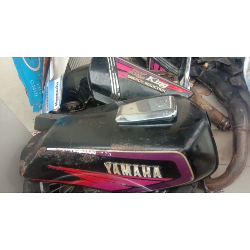 cover body Yamaha RX-King 95 96 master lama old tangki fuel tank rxking king tengki original emblem 