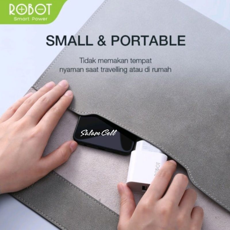 Charger ROBOT RT-K6 2,4A Dual Output Original Garansi Resmi
