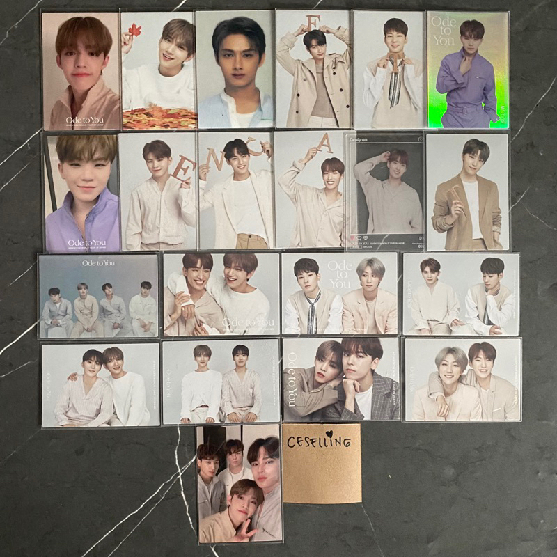 SEVENTEEN - Ode to You Japan Trading Card TC (Clearance Sale)
