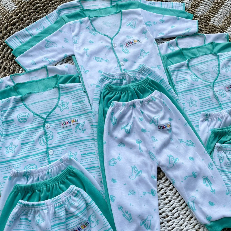 PROMO 7.7 18 Pcs Baju Bayi Celana Bayi Setelan Bayi Baju Bayi Newborn Baju Bayi Baru Lahir Atasan Bayi Baju Bayi Murah Baju Bayi Lucu Baju Bayi Serian Tosca DNW BABY