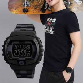 Jam Pria Digital Laki Jam Tangan Pria Anti Air Jam Cowok Digital Mura Cassio Skmei 1304 Ori