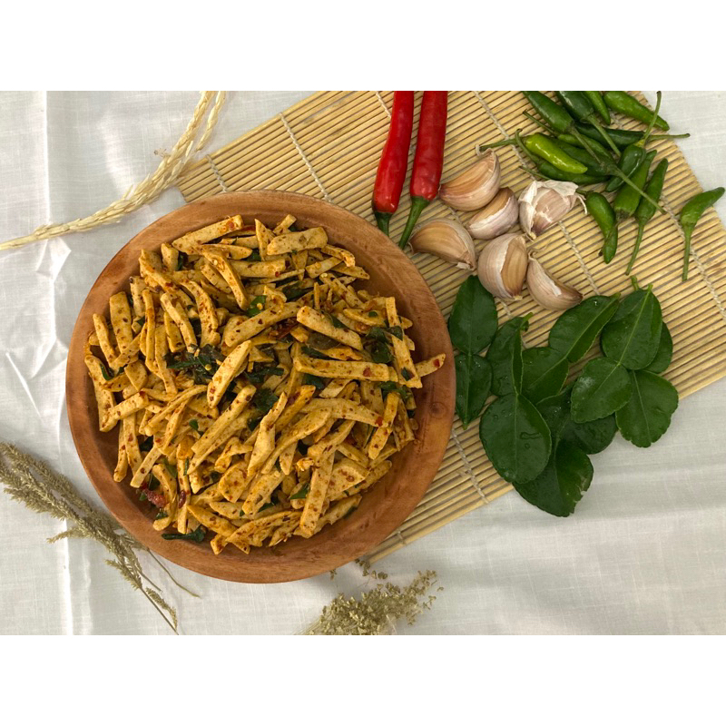 

Basreng pedas daun jeruk 250gr