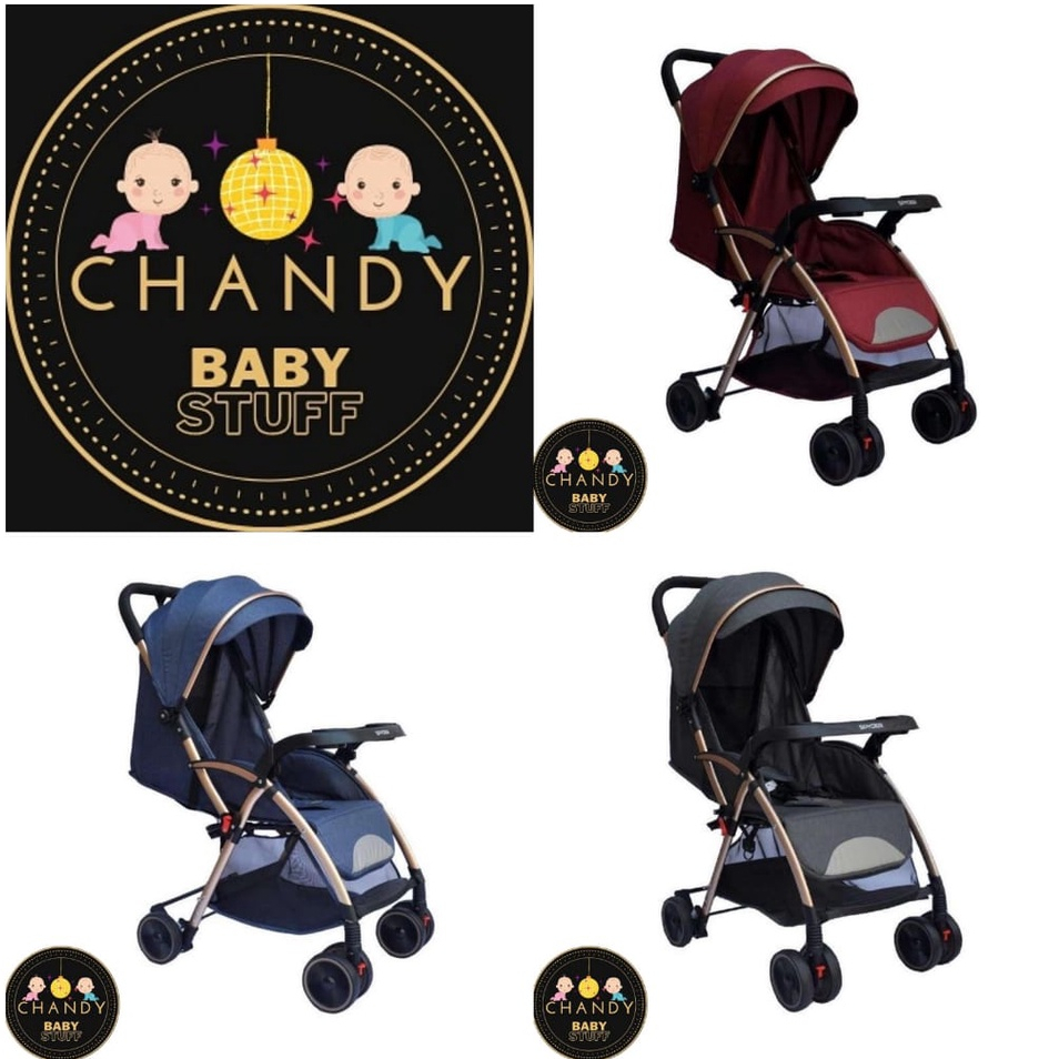 STROLLER BABY PLIKO SPYDER B/S 297 KERETA DORONG BAYI