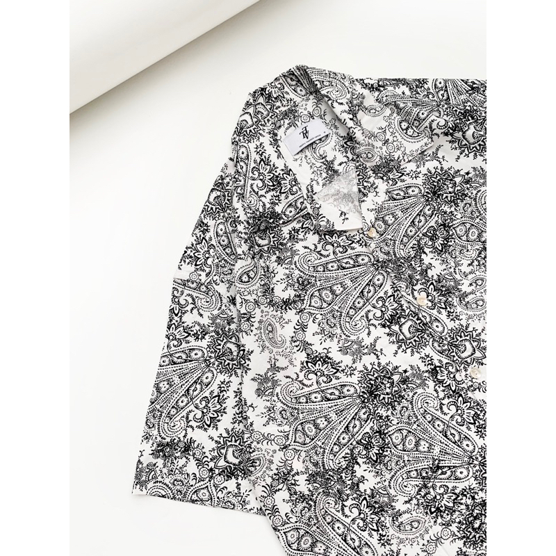 White Paisley Shirt