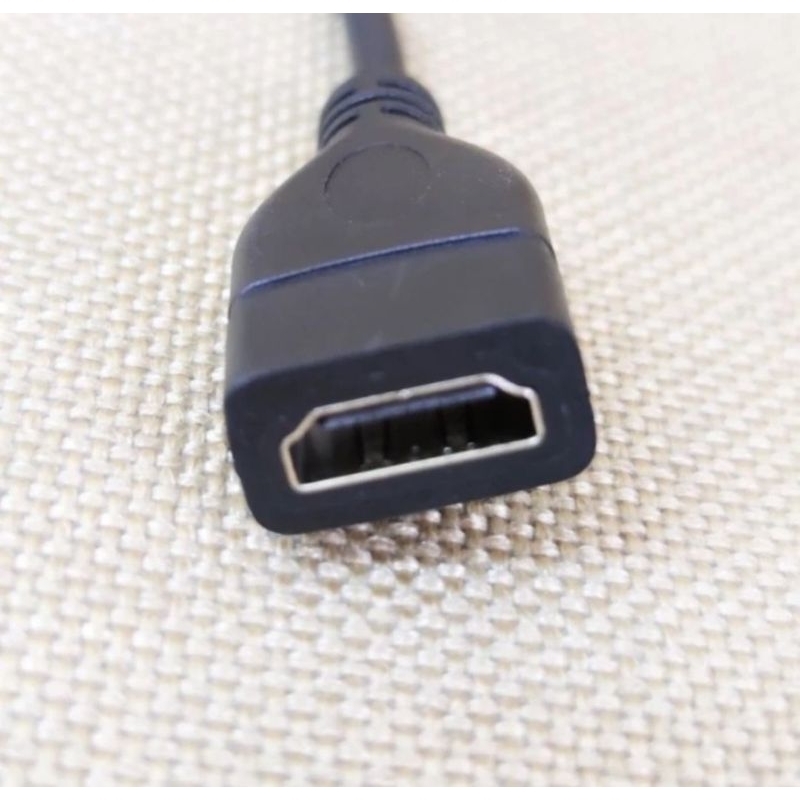 SKU-1302 KABEL MICRO HDMI TO HDMI FEMALE ADAPTER CABLE