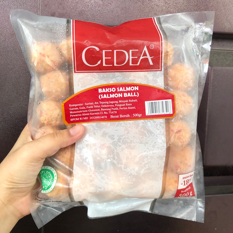 

Cedea Bakso Salmon 500gr