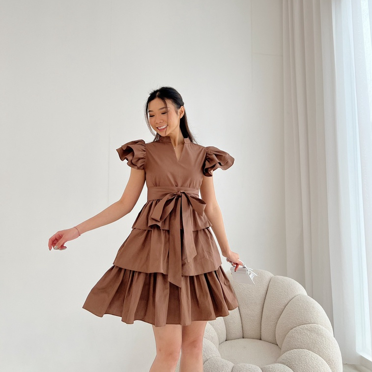 [ Marveile ] Roselle Dress / Dress Wanita