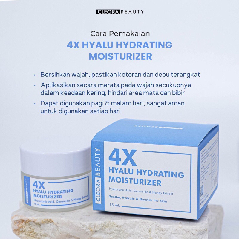 Cleora Beauty 4X Hyalu Hydrating Moisturizer