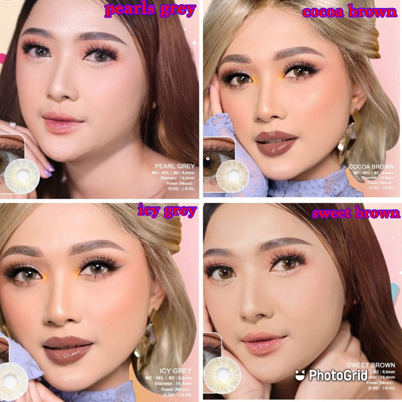 *lensa mata* [ dm 14,4 mm ] new softlens SPRINKLE by living color - lensa mata sprinkle