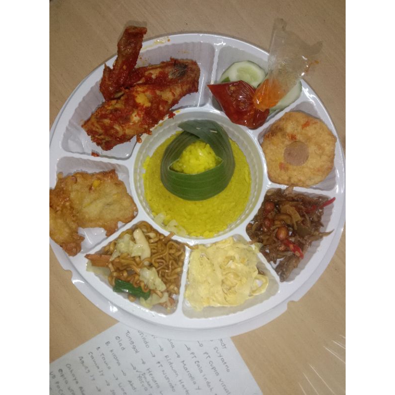 

Tumpeng Mini Komplit