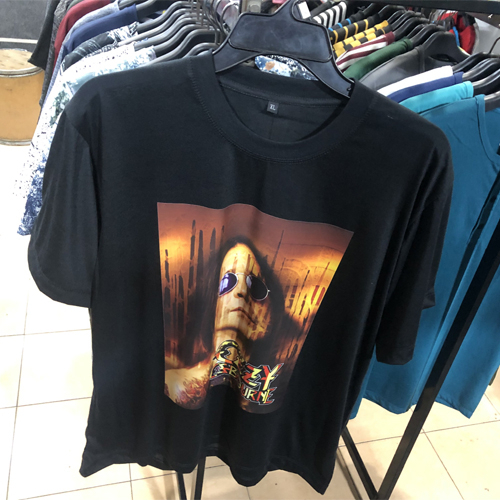 Kaos Ozzy Osbourne Band Tshirt 100% Cotton