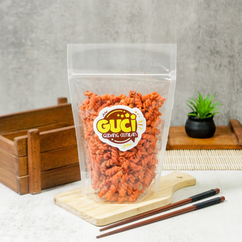 

Gudang Cemilan | Makaroni Spiral Balado Home Madel