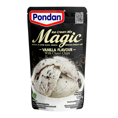 PONDAN ICE CREAM MIX MAGIC POUCH 160g