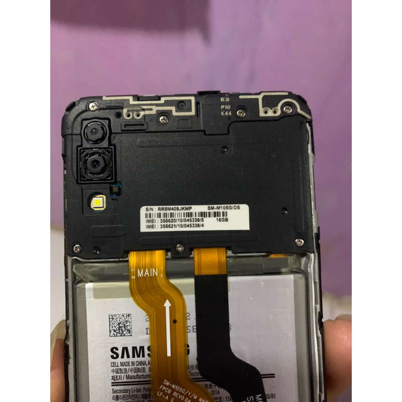 samsung m10 minus lcd