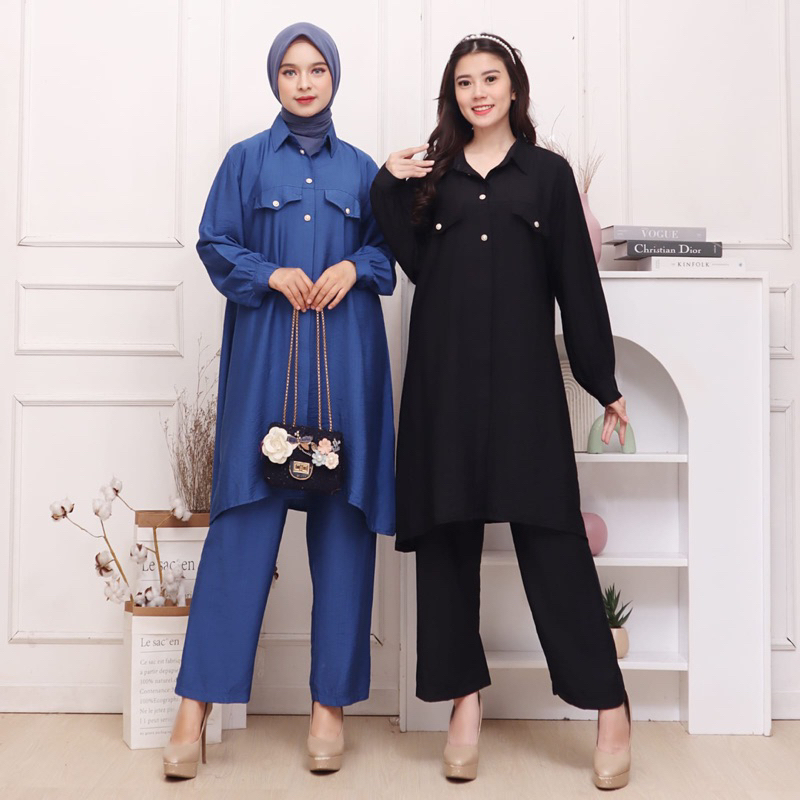 SET LINEN ONESET LINEN SETCEL MURAH JUMBO VIRAL TANGAN SERUT HITS ABG HELWA