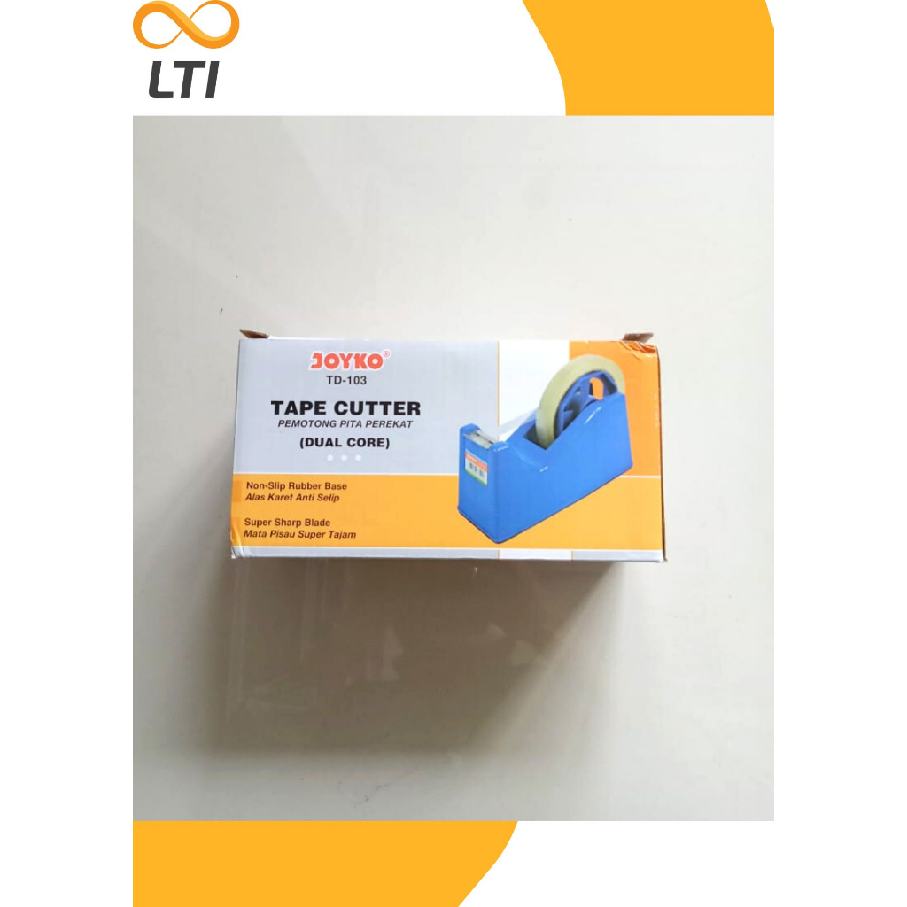

Tape Dispenser Joyko TD 103 / Pemotong / Tempat Lakban Isolasi
