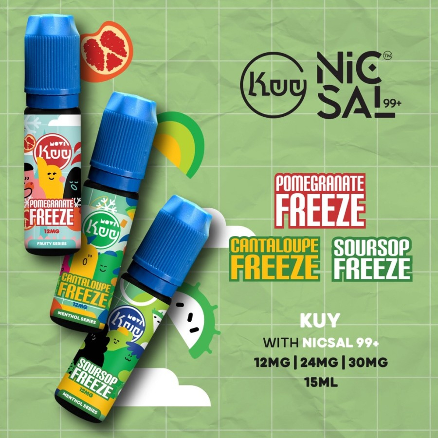 Kuy Menthol Series NICSAL99+ 15ML by MOVI