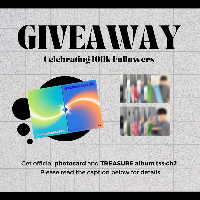 GIVEAWAY 100k Followers