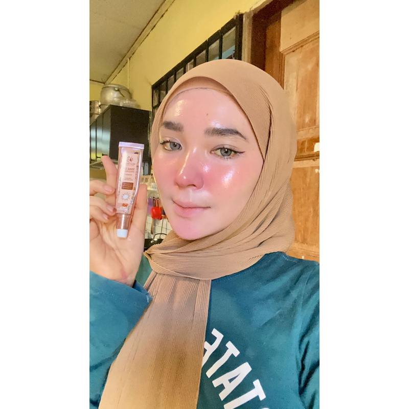 READY STOCK New Kemasan Sunscreen U turn bright Malaysia ori by Munira